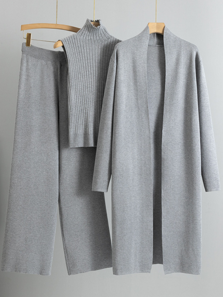DORIS™ – Comfortable Three-Piece Knit Set for Women